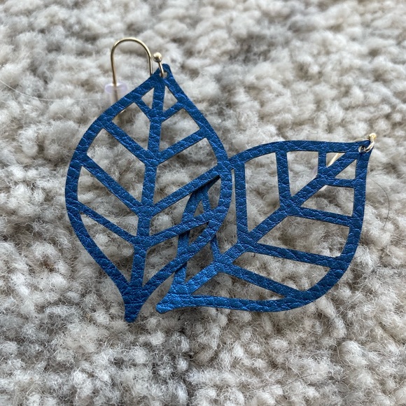Jewelry - New Faux Leather Earrings